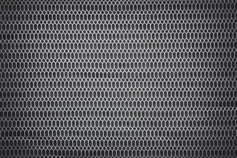 Textured Honeycomb Pattern in Black and White of Filter sheet. Photos