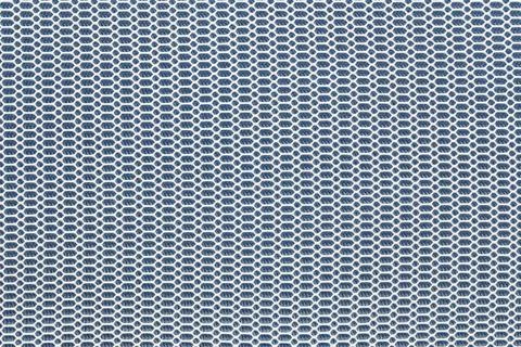 Textured Honeycomb Pattern in Blue and White of Filter sheet. Stock Photos