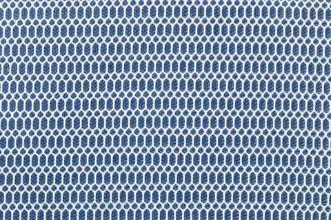 Textured Honeycomb Pattern in Blue and White of Filter sheet. Photos