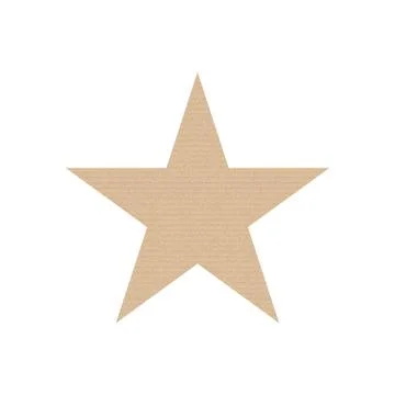 Textured icon of the Star Stock Illustration