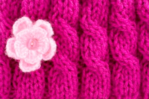 Textured knitted background Stock Photos