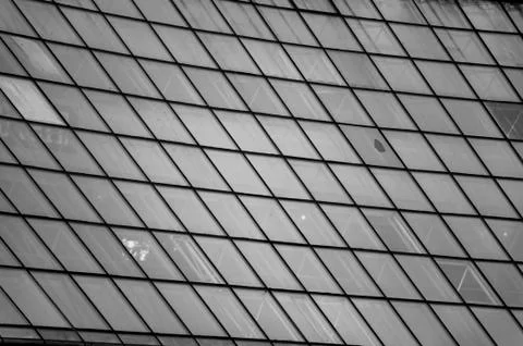 Textured large windows Stock Photos