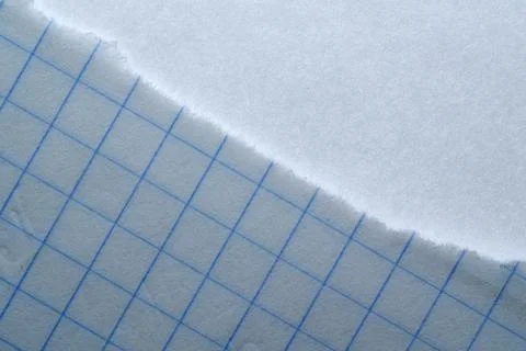 Textured layers on grid and plain paper Stock Photos