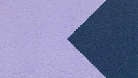 Textured light violet paper background with dark blue arrow, macro. Lavender  Stock Photos