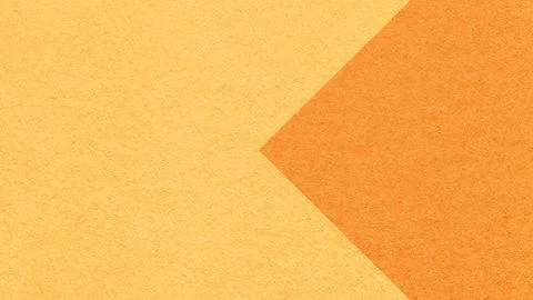Textured light yellow paper background with orange arrow, macro. Template w.. Stock Illustration