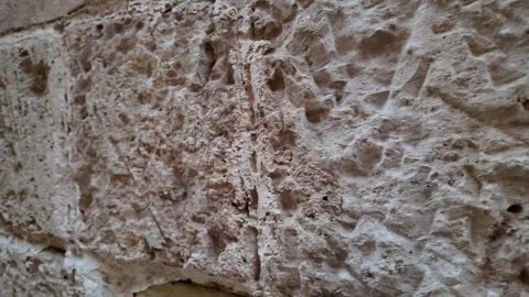 Textured limestone walls Stock Footage 317119047