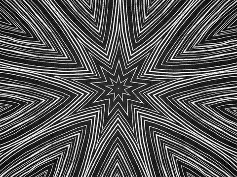 Textured lines illustration psychedelic pattern イラスト素材