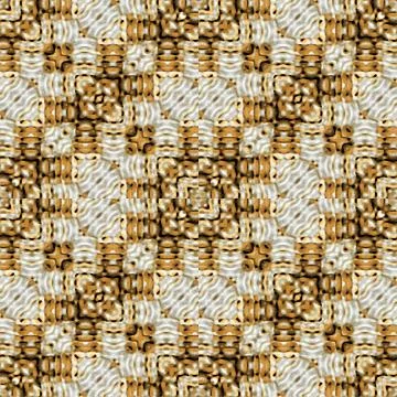 Textured Patchwork Seamless Mosaic Illustration