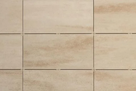 Textured pattern on beige rectangular tiles with dark space in between Stock Photos