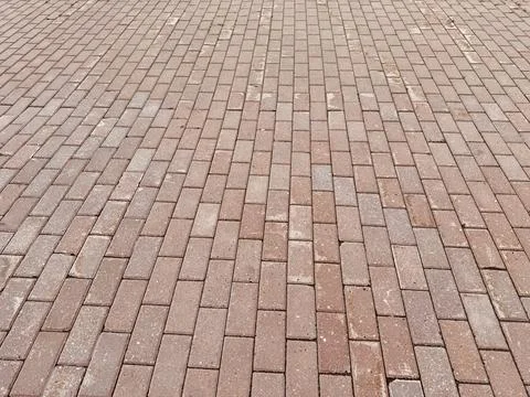 The Textured Paver Brick Pattern is perfect for stunning landscaping and 스톡 사진