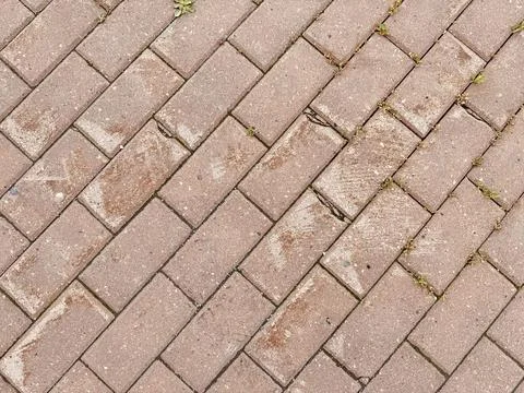 The Textured Paver Brick Pattern is perfect for stunning landscaping and 스톡 사진