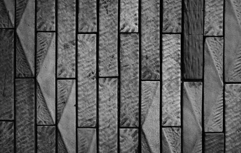 Textured Photographs of Irregular Bricks Stock Photos