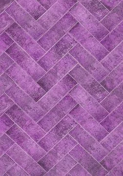 Textured Pink Tile with Classic Pattern for Interior Design Foto stock