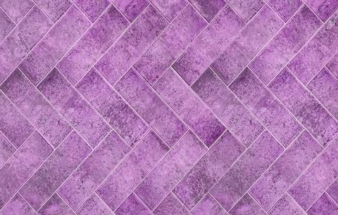 Textured Pink Tile with Classic Pattern for Interior Design Stock Photos