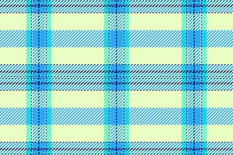 A textured, plaid pattern with intersecting light blue and black lines. Sui.. Stock Illustration