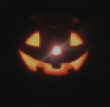 Textured pumpkins  background Stock Illustration