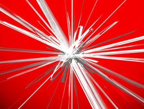 Textured radial lines spreading explosion effect. Starburst, sunburst pattern Stock Illustration