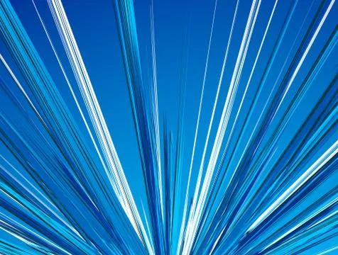 Textured radial lines spreading explosion effect. Starburst, sunburst pattern イラスト素材