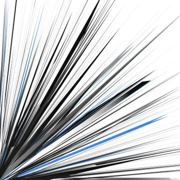Textured radial lines spreading explosion effect. Starburst, sunburst pattern Stock Illustration