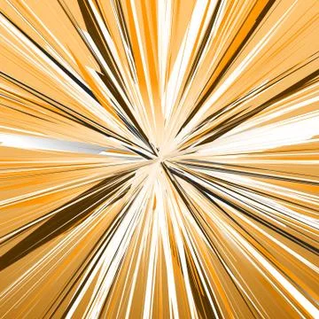 Textured radial lines spreading explosion effect. Starburst, sunburst pattern Stock Illustration