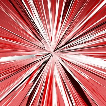 Textured radial lines spreading explosion effect. Starburst, sunburst pattern Stock Illustration