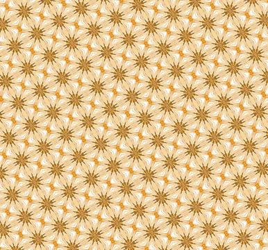 Textured repeat background in frost white, honey, vibrant amber, burnt umbe.. Stock Illustration