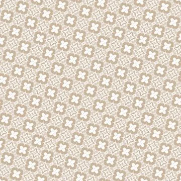 Textured repeat background in latte, stone, paper, sugar cube with vintage minim Stock Illustration