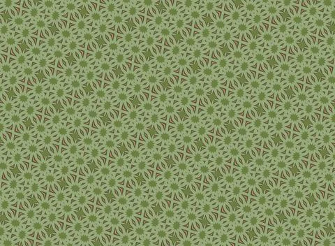 Textured repeat background in olive, green, white, red, brown green style Stock Illustration