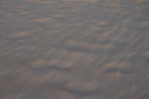 Textured Sand Dunes at Sunset Stock-Fotos