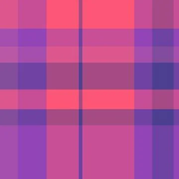 Textured seamless check fabric, endless plaid tartan background. Day textil.. Stock Illustration