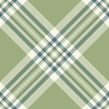 Textured seamless pattern with plaid motif. Earthy tones create a cozy, rusti Stock Illustration
