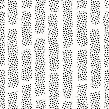 Textured Shapes Pattern Stock Illustration