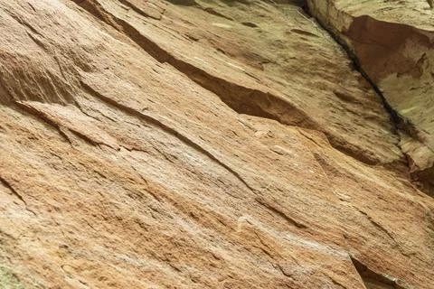 Textured solid yellow-brown sandy surface. Background. Marble Texture Foto stock