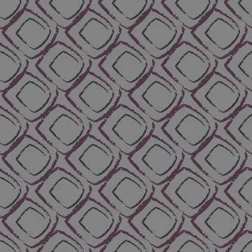 Textured square shapes seamless vector pattern Stockillustratie