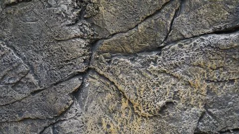 Textured Stone Wall Close-Up Photos