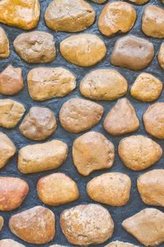 Textured stone wall Foto stock