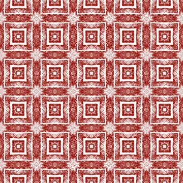 Textured stripes pattern. Maroon symmetrical Stock Illustration