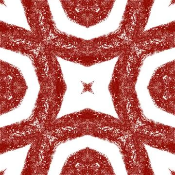 Textured stripes pattern. Wine red symmetrical Stock Illustration