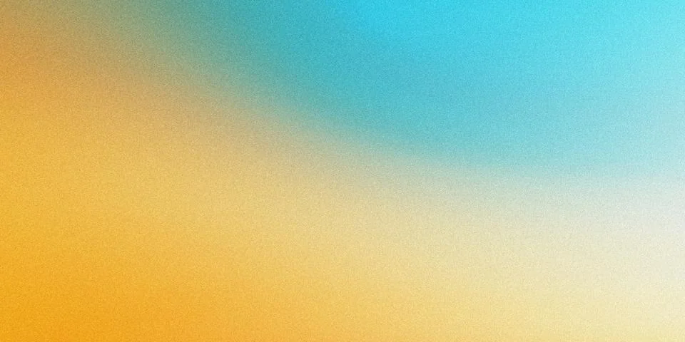 A textured surface with a gradient of yellow and blue hues. Ilustración de archivo