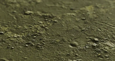 Textured surface showing details of erosion and natural wear in muted colors Stock Footage 319492633