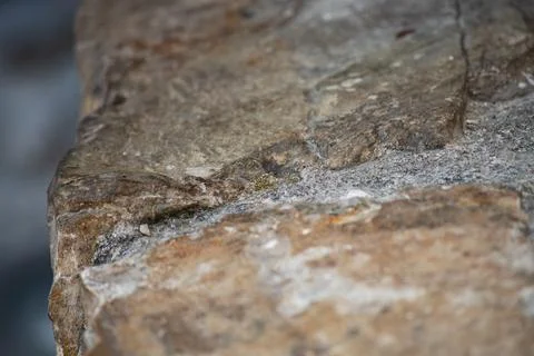Textured surface of stone masonry of the an old eastern medieval castle. Good Stock Photos
