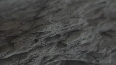 Textured Surface of Weathered Rock Formation Stock Footage 288151952
