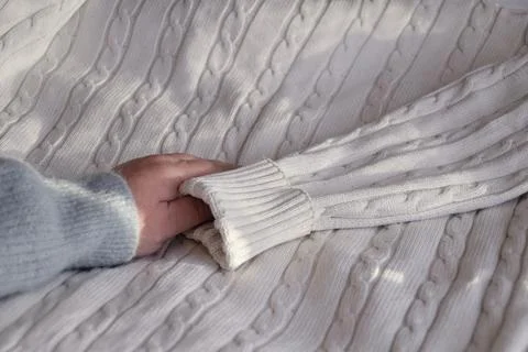 Textured sweater Stock Photos