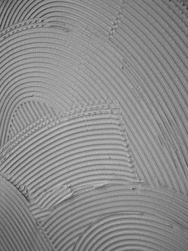 Textured Tile Mortar Surface During Professional Flooring Installation Stock Photos