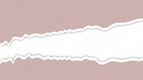Textured torn paper banner template Stock Illustration