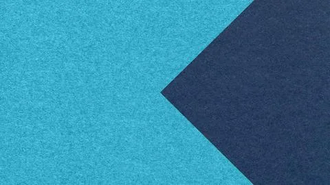 Textured turquoise paper background with dark blue arrow, macro. Template w.. Stock-Illustration