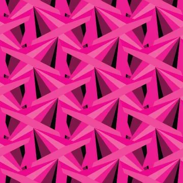 Textured vintage pink vector triangles background Illustrazione stock
