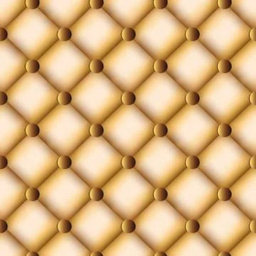 Textured waffle 3d vector seamless pattern. 스톡 일러스트