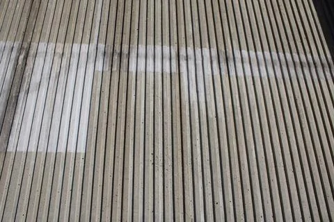 Textured wall with linear patterns Stock Photos