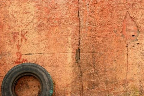 Textured wall 写真素材